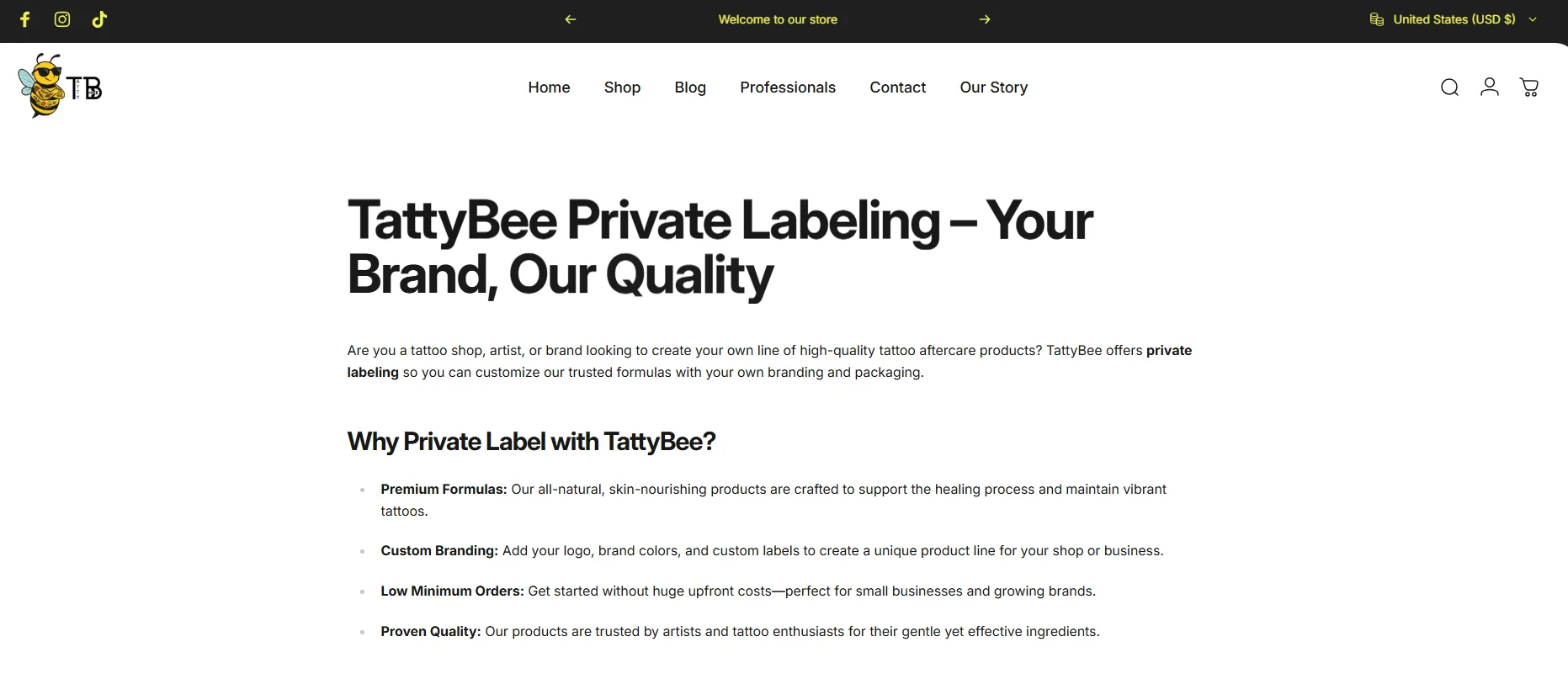 Tattoo Aftercare Products Manufacturers for Private Label Brands